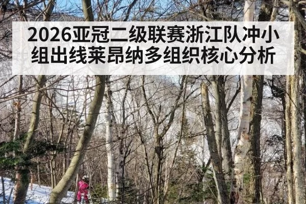 2026亚冠二级联赛浙江队冲小组出线莱昂纳多组织核心分析